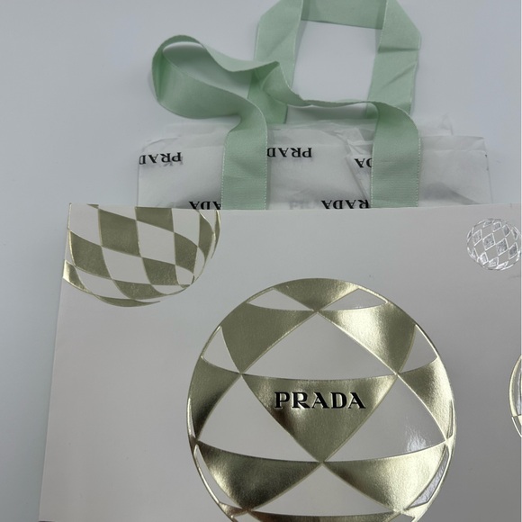 Prada Silver Ornament Limited Edition Bag - Picture 5 of 6